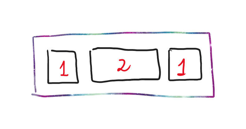 flex grow by bluuweb